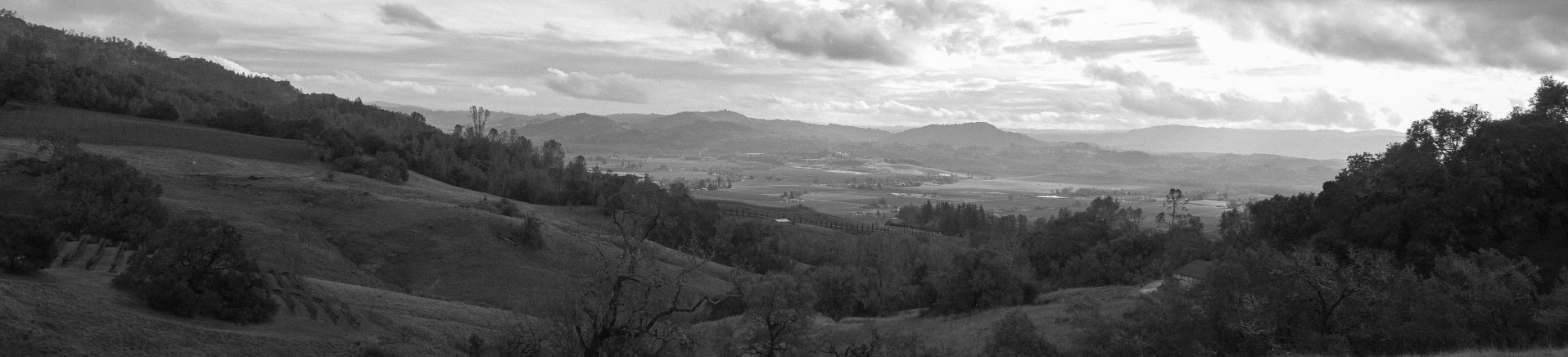 Alexander Mountain Estate is a 5,100-acre site in the Mayacamas mountain range, at Alexander Valley's eastern edge.