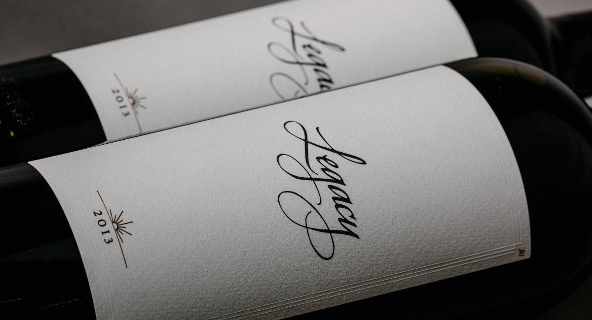 Legacy's Red Blend and Chardonnay are hand selected from the appellation's soaring mountain range, hidden heritage sites, and storied vines.